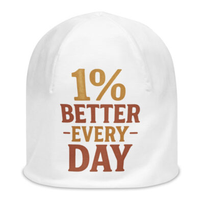 1% BETTER EVERY DAY – Discipline Beanie