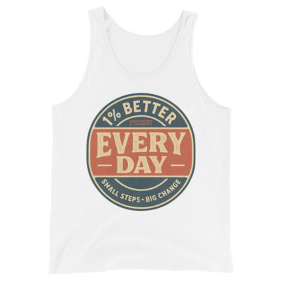 1% BETTER EVERY DAY – Men's Discipline Tank Top